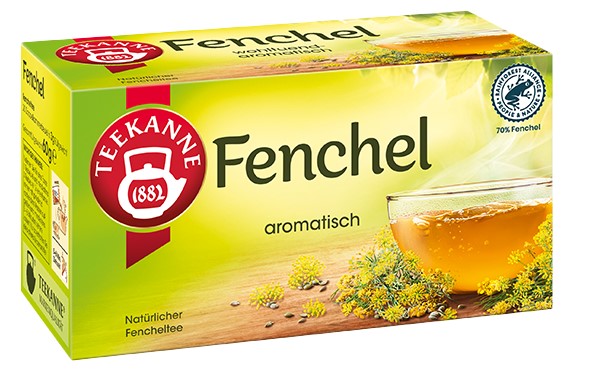 Teekanne Fennel Herbal Tea 20 Tea Bags