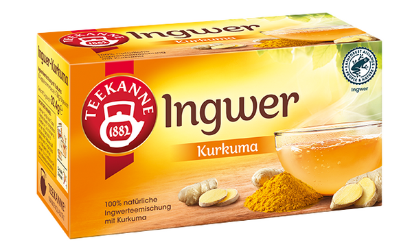 Teekanne Ginger Kurkuma 18 Tea Bags