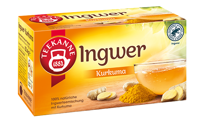 Teekanne Ginger Kurkuma 18 Tea Bags