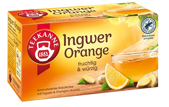 Teekanne Ginger Orange 18 Tea Bags