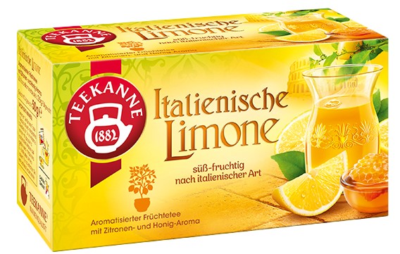 Teekanne Italian Lemon Tea 20 Tea Bags