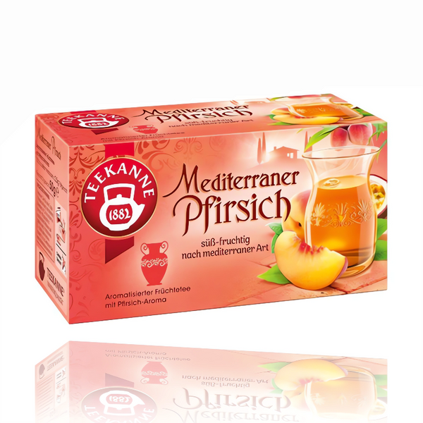 Teekanne Mediterraner Peach Tea 20 Tea Bags
