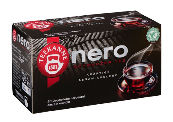 Teekanne Nero Schwarzer Tee 20 Tea Bags