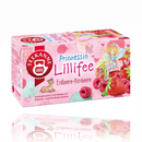 Teekanne Prinzessin Lillifee 20 Tea Bags fruit tea box with strawberry and raspberry flavor, featuring fairy-themed packaging for kids.