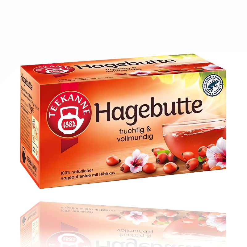Teekanne Rosehip & Hibiscus Flowers Tea 20 Tea Bags