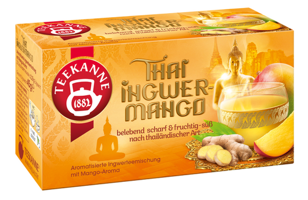 Teekanne Thai Ginger Mango 20 Tea Bags