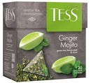 Tess Green Tea Ginger Moito 20 Tea Pyramids