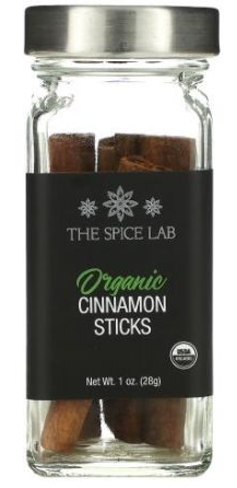 The Spice Lab Organic Cinnamon Sticks 1 oz