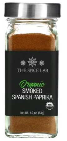 The Spice Lab Organic Smoked Spanish Paprika 1.9 oz