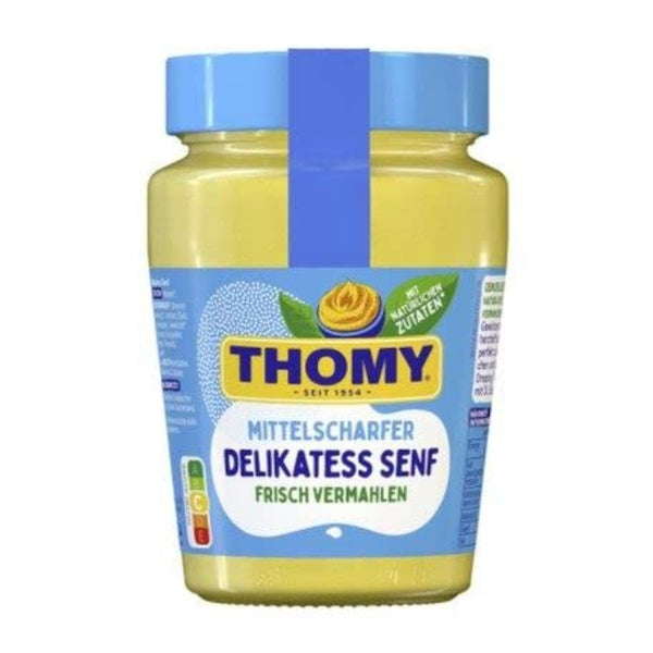 Thomy Delikatess Senf Mittelscharf in Glas 250 ml