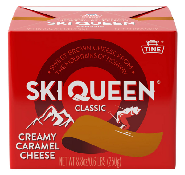 Tine Ski Queen Goat Cheese Creamy Caramel 8.8 Oz