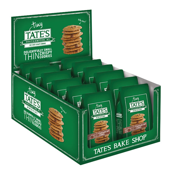 Tiny Tate's Thin Crispy Chocolate Chip Cookies 12ct