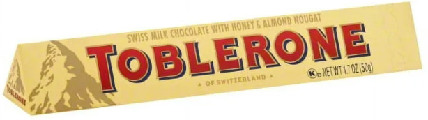 Toblerone Milk Chocolate Bar 50g