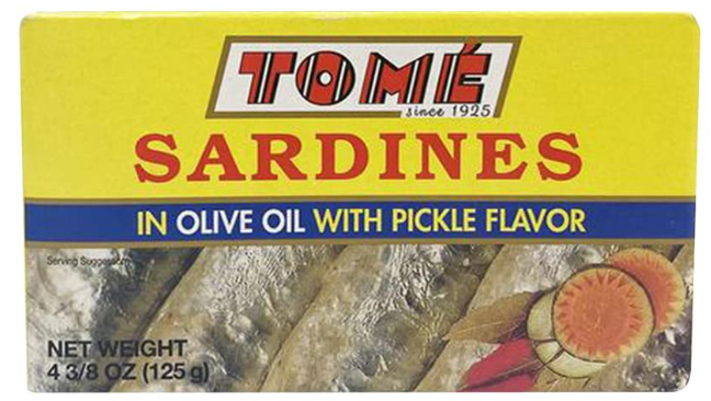 Tome Sardines In Olive Oil with Pickle 125g