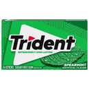 Trident Spearmint Sugar Free Gum 14 Pieces
