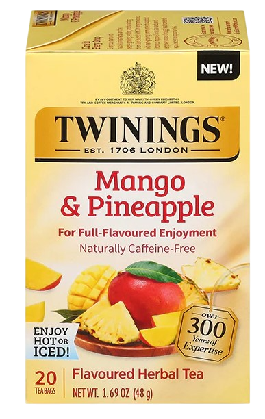 Twinings Herbal Tea Mango & Pineapple 20 Tea Bags