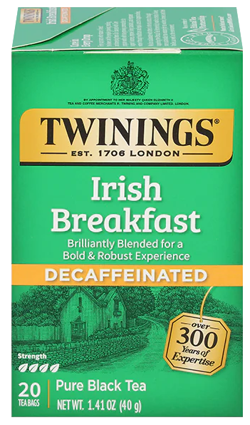 Twinings Irish Breakfast Decaf 20 Tea Bags