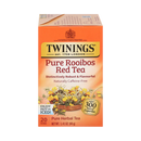 Twinings Pure Rooibos Red Herbal Tea 20 Tea Bags