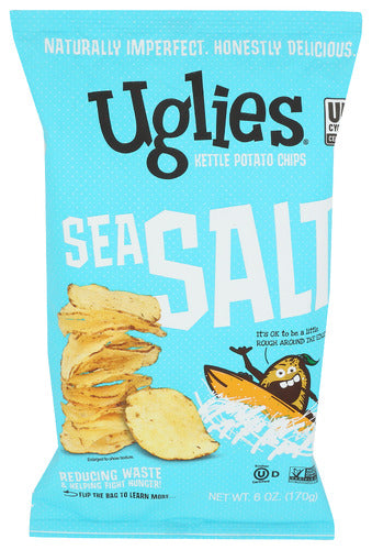 Uglies Kettle Potato Chips Sea Salt 6 oz