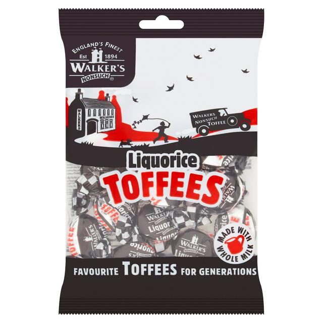 Walkers Caramels à la Réglisse 150g