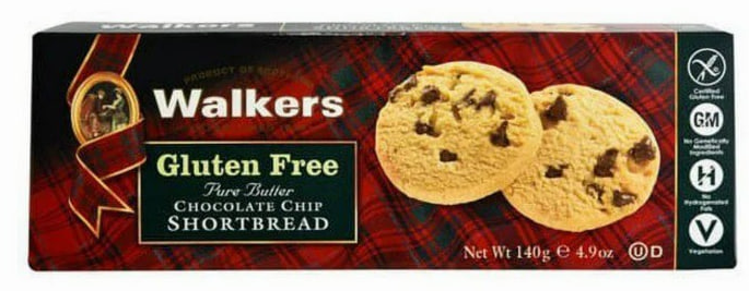 Walkers Shortbread Chocolate Chip Cookies 4.9 oz