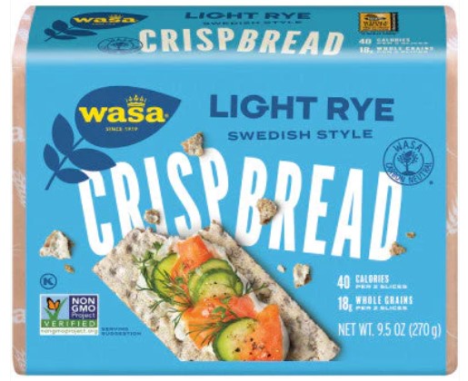 Wasa Light Rye Crispbread 9.5 oz