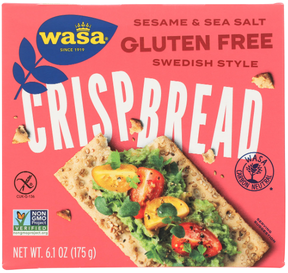 Wasa Sesame & Sea Salt Crispbread 6.1 oz