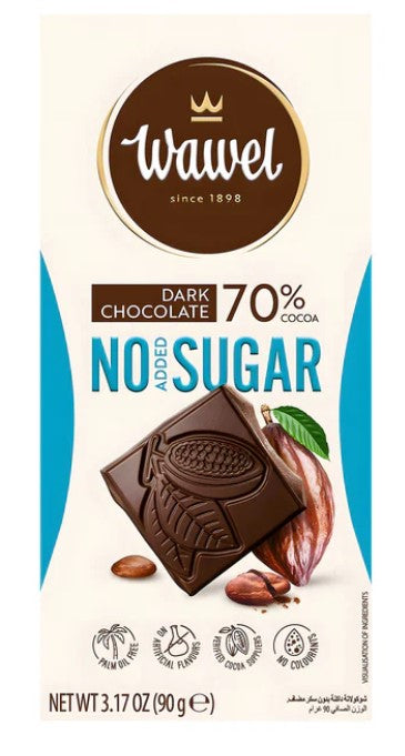 Wawel Dark Chocolate 70% No Added Sugar 90g