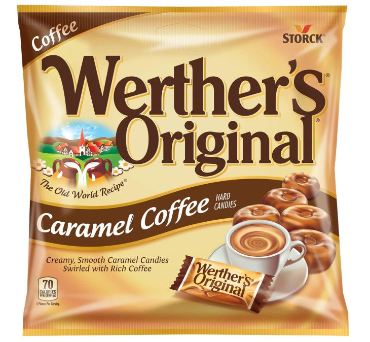 Werther's Original Caramel Coffee Hard Candies 2.65 oz