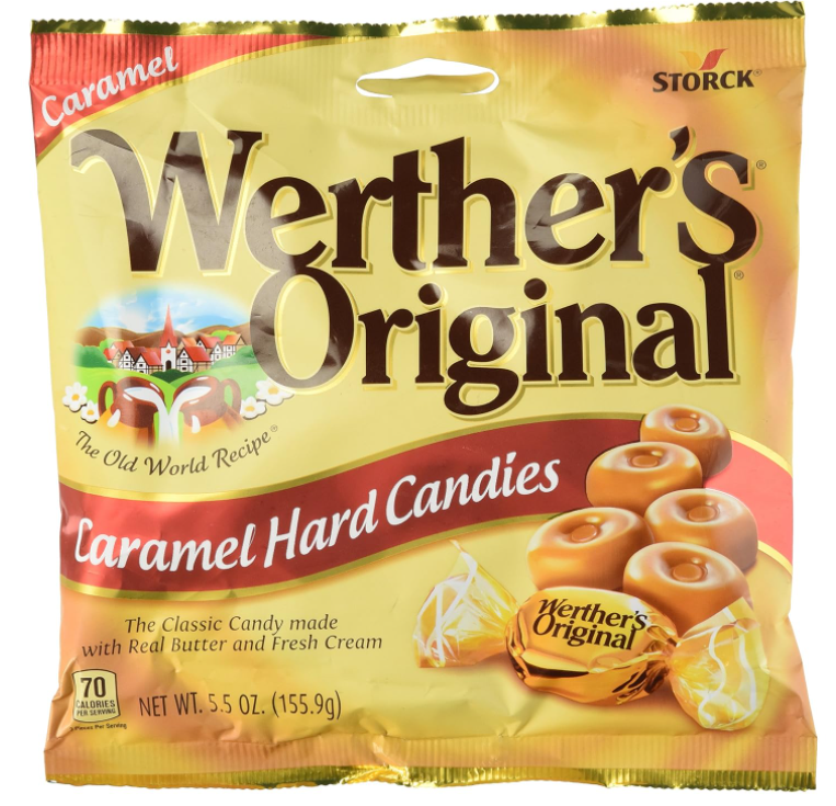 Werther's Original Caramel Hard Candies 5.5 oz