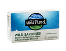 Wild Planet Sardines Skinless & Boneless Fillets In Extra Virgin Olive Oil 4.25 oz