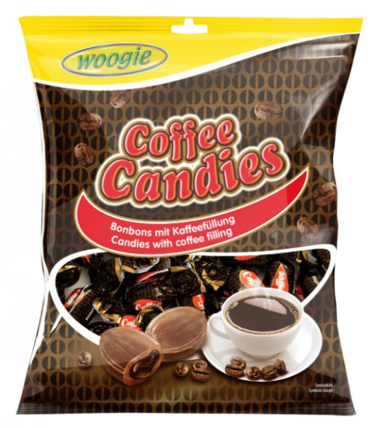 Woogie Coffee Candies with Coffee Filling 150 g