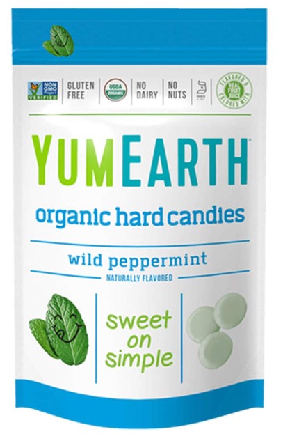 Yumearth Hard Candy Wild Peppermint 3.3 oz