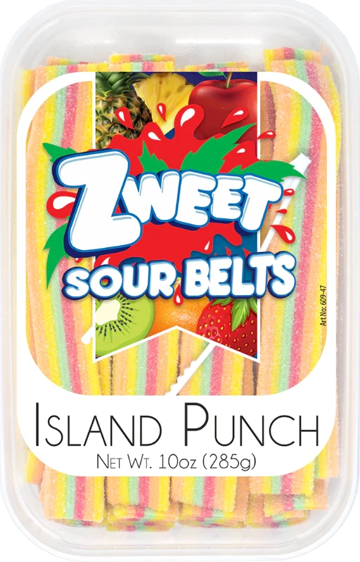 Zweet Sour Island Punch Belts 10 oz