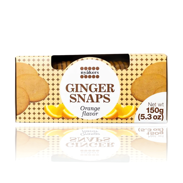 Nyakers Gingerbread Snaps Orange Cookies 150 g