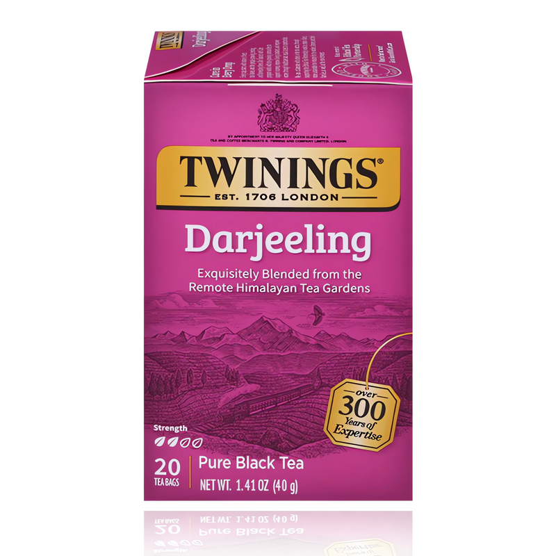 Twinings Black Tea Darjeeling 20 Tea Bags