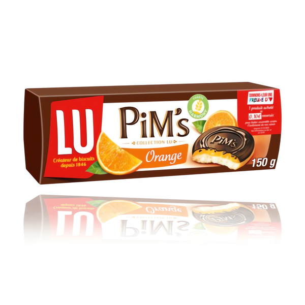 Lu Pim's Orange Chocolate Biscuit Cookies 5.29 oz