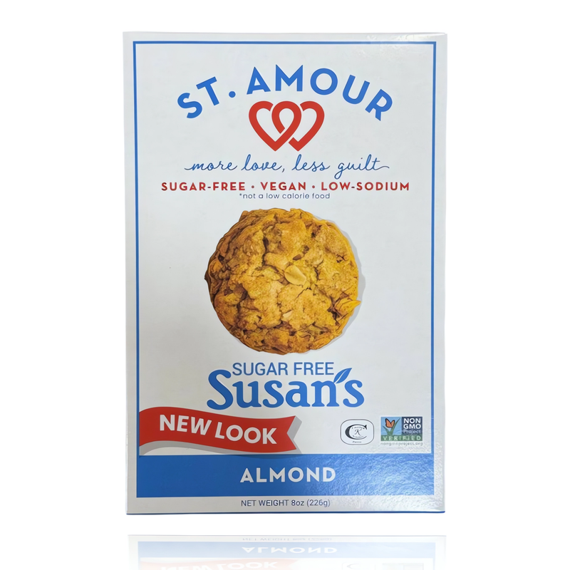 St. Amour Susan's Cookie Almond Sugar Free 8 oz