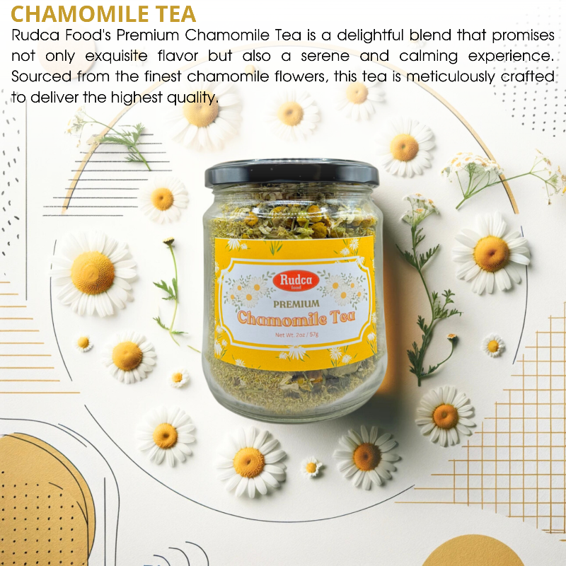 Chamomile Herbal Tea 2oz by Rudca food