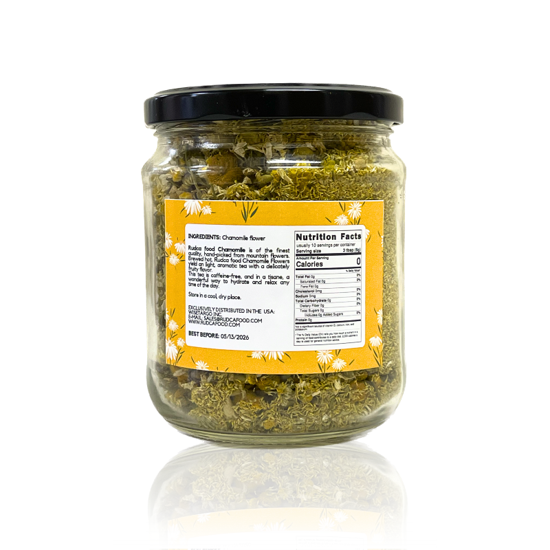 Chamomile Herbal Tea 2oz by Rudca food