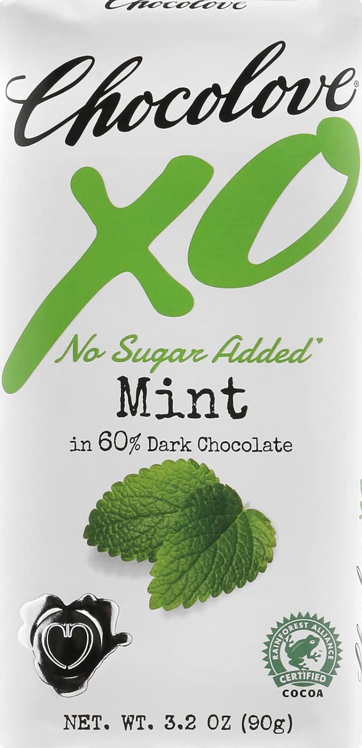 Chocolove Mint Dark Chocolate Bar, 3.2 oz