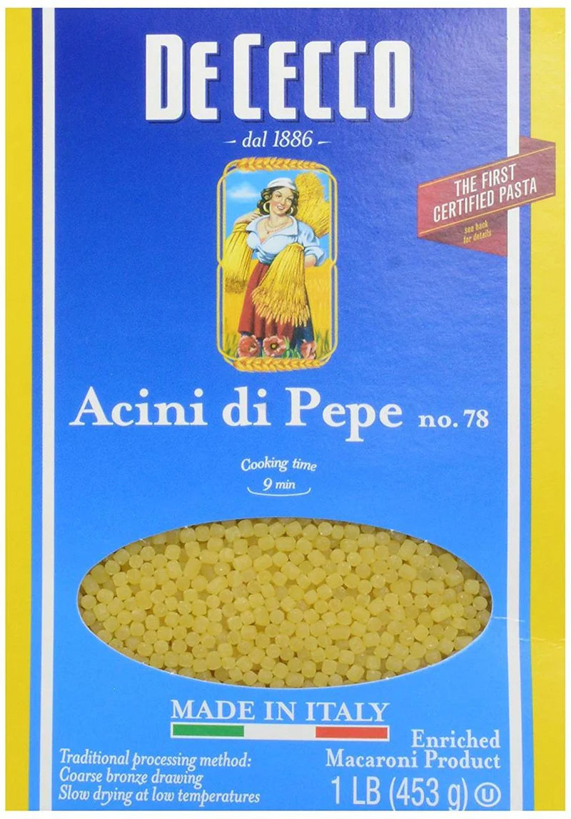 De Cecco Acini Di Pepe, 16oz