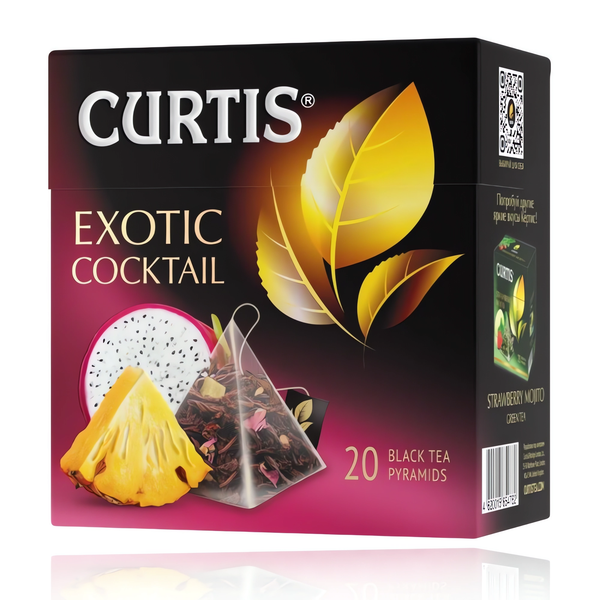 Curtis Exotic Cocktail Black Tea 20 Tea Pyramids
