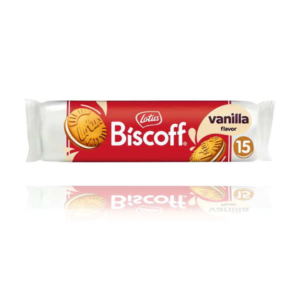 Lotus Biscoff Sandwich Cookies Vanilla Cream 5.29 oz