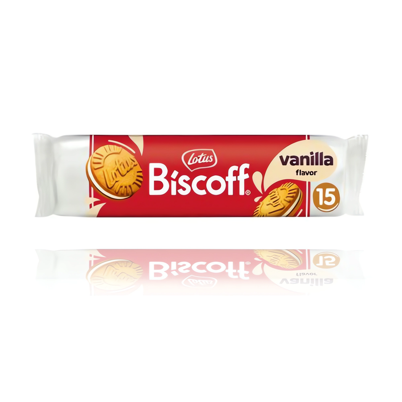 Lotus Biscoff Sandwich Cookies Vanilla Cream 5.29 oz