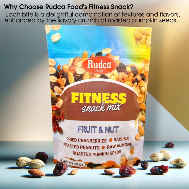 Fitness Snack Mix Fruit & Nut 15oz by Rudca food