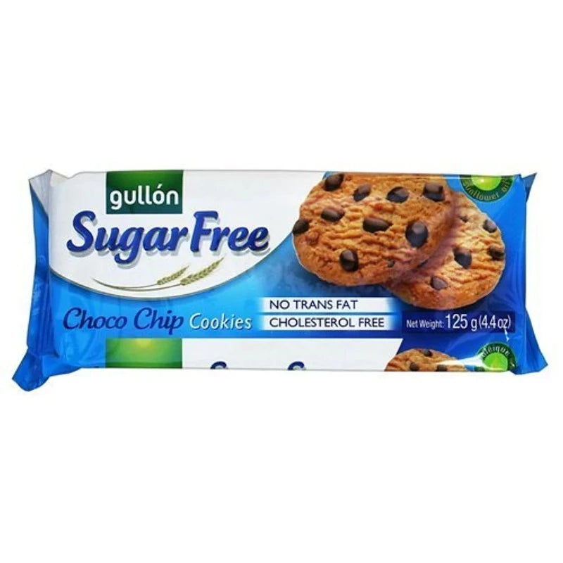 Gullon Sugar Free Choco Chip Cookies 125g