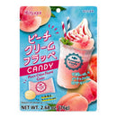 Kasugai Peach Cream Frappe Hard Candy 2.68 oz