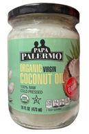 Papa Palermo Organic Virgin Coconut Oil 16 oz