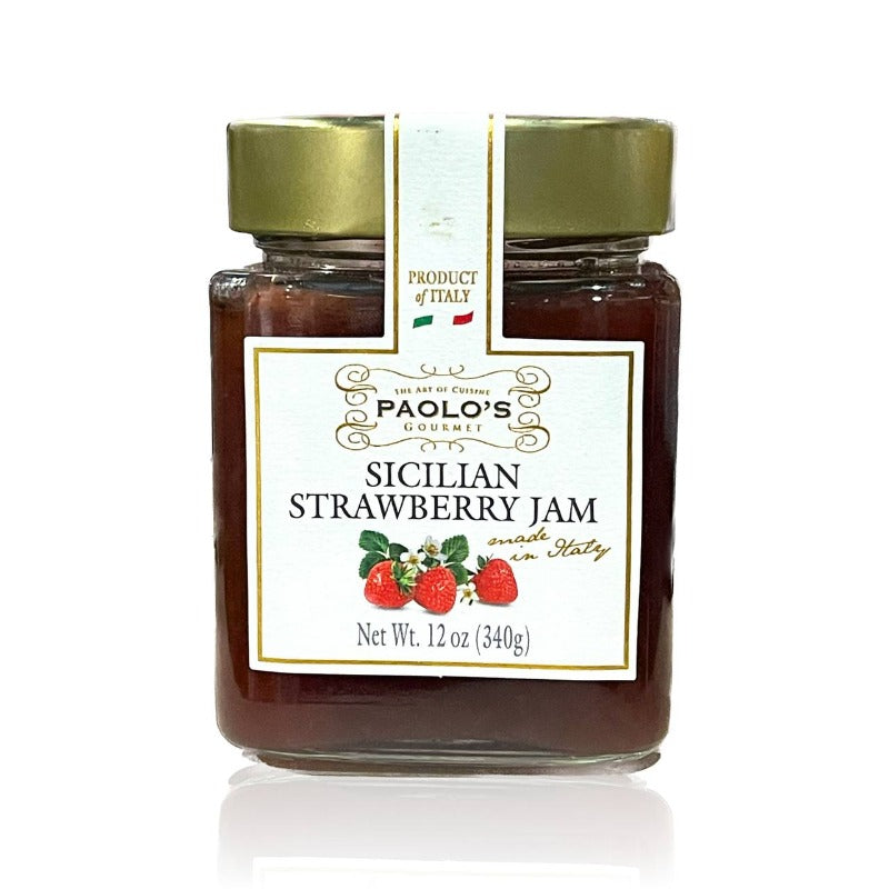 Paolo's Sicilian Strawberry Jam 12 oz